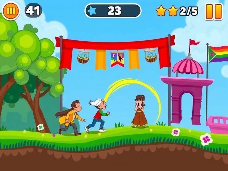 Colorful Dash Holi Run cultural elements